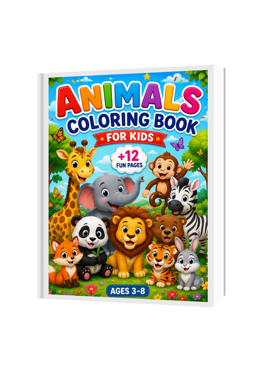 Animals Coloring Book for Kids